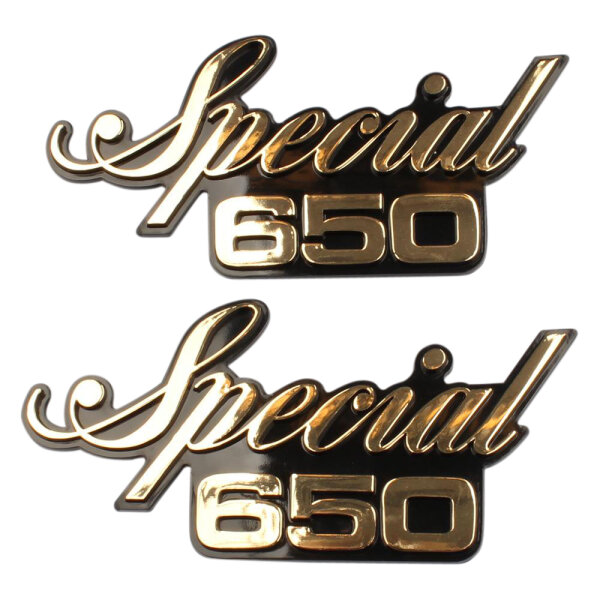 Set di emblemi della copertura laterale per Yamaha XS 650 SE 3G1-21781-00