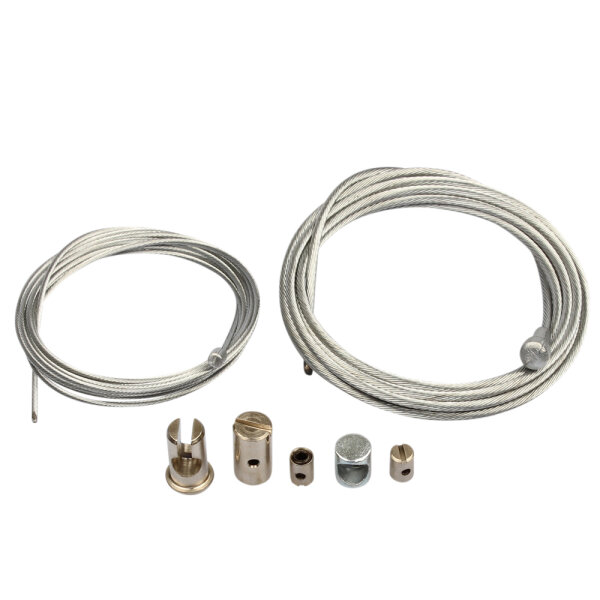 Kit de réparation de câble Bowden pour cyclomoteur avec embouts de soudure