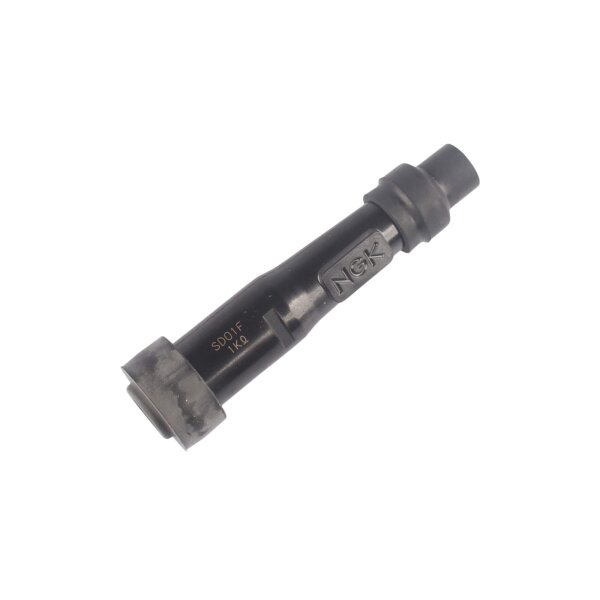 Spark plug connector NGK SD-01 F black