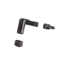 Spark plug connector NGK LB-05 F black 90° short