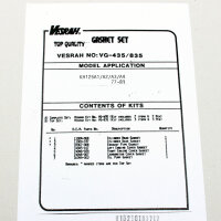 Motor Dichtsatz Dichtungssatz komplett für Kawasaki...