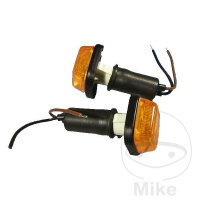Hella additional flashing light set 12V left and right with e-mark