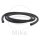 Fuel hose yarn coated 9.0x14.0mm 2m