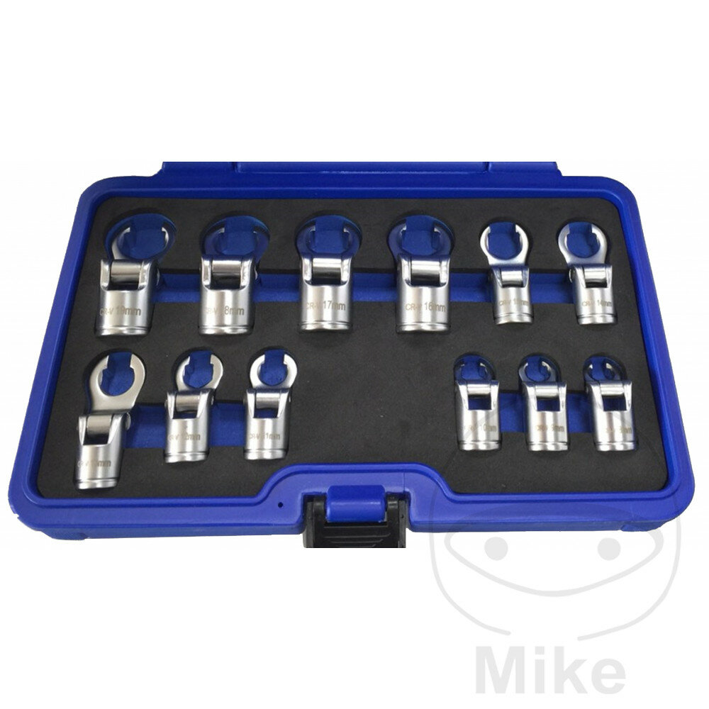 Line wrench set Brake line wrench set 3/8" 12piece 819 mm, 155,00