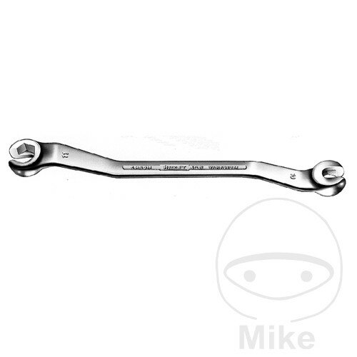 HAZET Doppelringschlüssel Bremsleitungsschlüssel offen 12 x 14 mm gekröpft