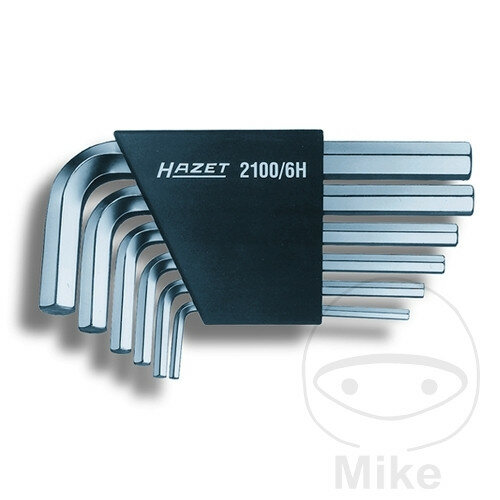 HAZET offset screwdriver set screwdriver hexagon socket 3-10 mm 6 pieces