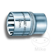 HAZET socket wrench 12-socket 17 mm drive 1/2"...