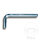 HAZET Angle screwdriver hexagon socket 4 mm, short