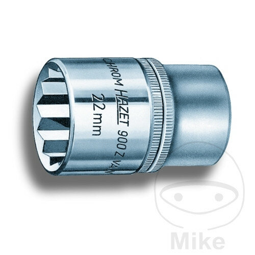 HAZET socket wrench 12-socket 9 mm drive 1/2" length 38 mm