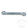HAZET double ring wrench 20 x 22 straight
