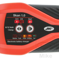 Cargador de baterías JMP Skan 1.0 UK 6/12V 1A con enchufe UK