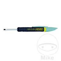 HAZET slotted screwdriver 2.5 x 30 with clip
