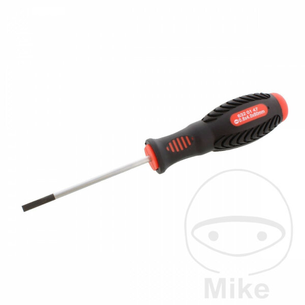 JMP slotted screwdriver 4.0 x 80 standard