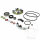 Starter motor repair kit with bracket for Yamaha XV 500 535 XVS 650