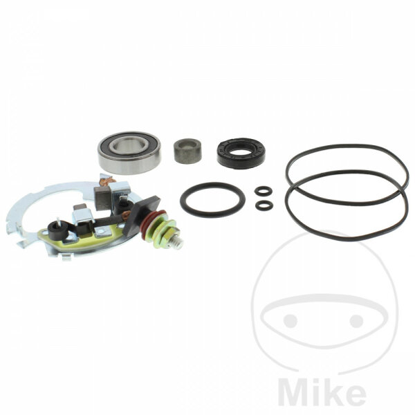 Starter motor repair kit with bracket for Honda TRX 350 400 450 500