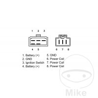 Regulador rectificador para Honda CBR 1100 # VFR 800