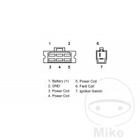 Regulator rectifier for Yamaha XS 650 750 850 1100