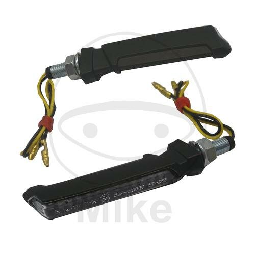 Mini turn signal pair JMP FLAT test mark LED 12V 1W M8 connector