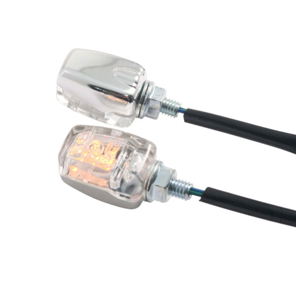 Mini par de indicadores JMP MINI 2 marca de prueba LED 12V 0,6W Conexión M6