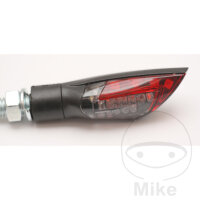 Paire de mini-clignotants JMP RELEASE rouge marque de conformité LED 12V 2W raccord M8