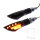 Coppia di mini indicatori RELEASE in vetro fumé LED 12V 2W Collegamento M8