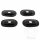 Set di montaggio indicatori di direzione nero per Yamaha FJR FZS YZF