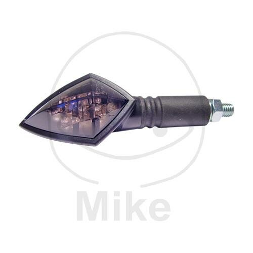 Mini turn signal pair JMP KITE Kite long black E-mark LED M8 connection