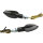 Paire de mini-clignotants SHIFT Marque E avec coque interchangeable LED 12V 1W