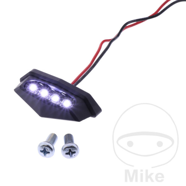 License Plate Light LED black 20x46x18 mm