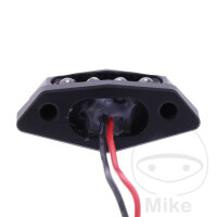 License Plate Light LED black 20x46x18 mm