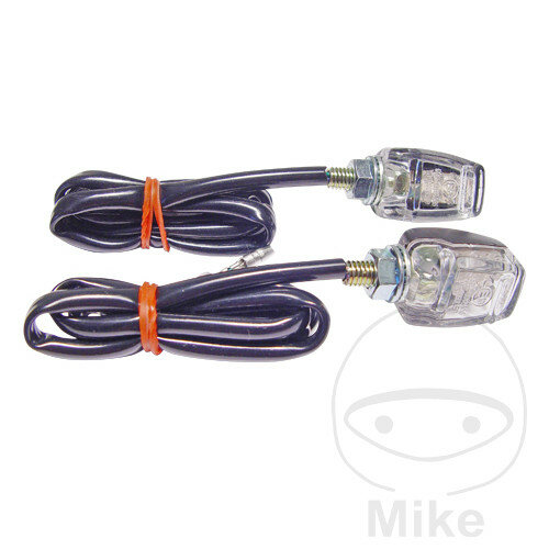Coppia di mini indicatori JMP MINI 2 E-mark LED 12V 0,6W Collegamento M6