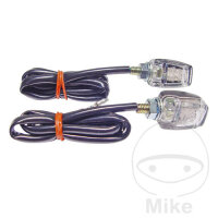 Pair of mini indicators Mini 2 e-mark LED 12V 0.6W M6...
