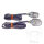 Coppia di mini indicatori JMP MINI 2 E-mark LED 12V 0,6W Collegamento M6
