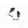 Coppia di mini indicatori JMP TRIUMPH 2 carbonio corto fumo vetro E-mark 12V 21W