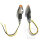 Mini turn signal pair JMP ARROW 2 carbon short clear glass E-mark LED