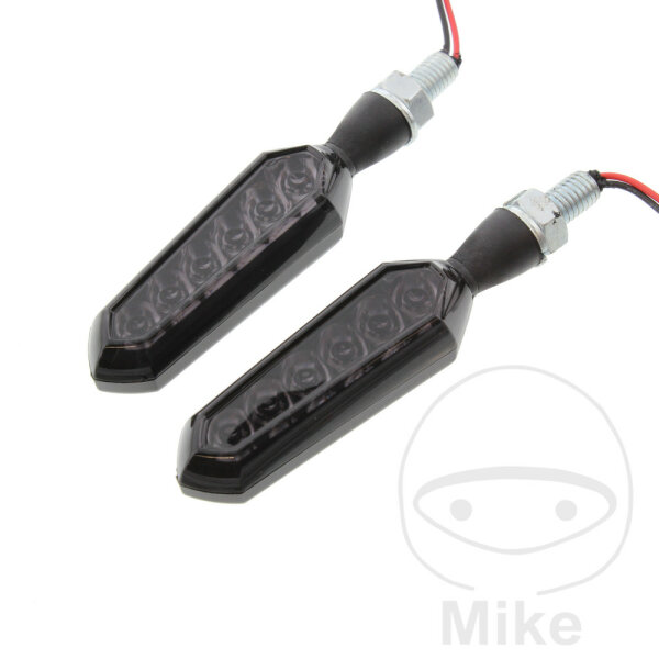 Coppia di mini indicatori JMP DASH 3 con luce di marcia E-mark LED