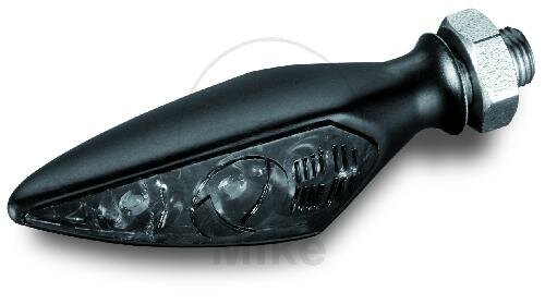 Mini indicador Kellermann Rhombus S Dark FR / RL negro LED conector M5