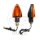 Miniblinker Paar JMP TRILOOK kurz schwarz E-Prüfzeichen 12V 21W M8 Anschluss