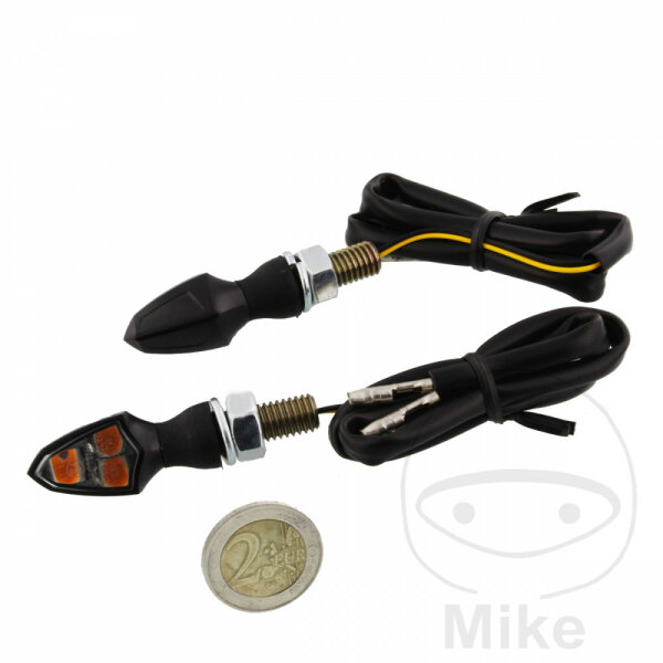 Coppia di mini indicatori di direzione MINI 4 con luce freno e luce posteriore LED