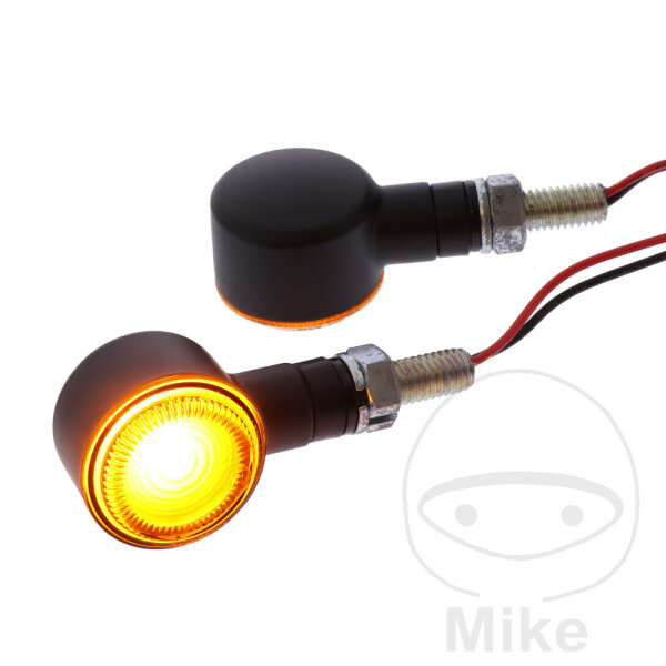 Coppia di mini indicatori DAYTONA D-LIGHT SOL E-mark LED Collegamento M8