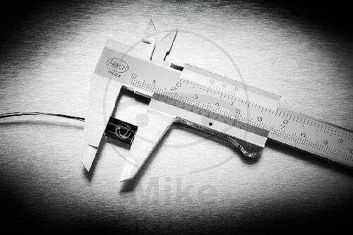 Mini indicatore Kellermann Atto Dark corpo in metallo nero integrale a LED