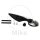 Kellermann mini indicator Micro Rhombus Dark black FR / RL LED M8 connector
