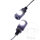 Ensemble déclairage de plaque dimmatriculation BOLT noir 16 x 13 mm de large