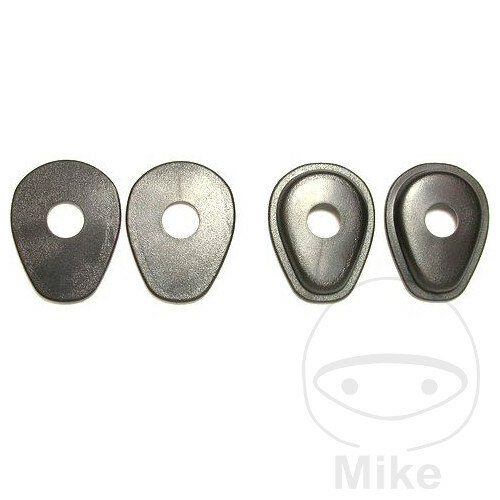 Jeu de plaques dadaptation pour clignotants, noir pour Suzuki GSX-R SV TL