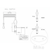 Interruttore di emergenza Kill switch universale