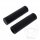 Paire de poignées Daytona en caoutchouc noir Ø25,4 mm Longueur : 125 mm