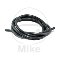 Câble dallumage silicone 5 mm noir 1 mètre