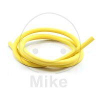 Câble dallumage silicone 7 mm jaune 1 mètre