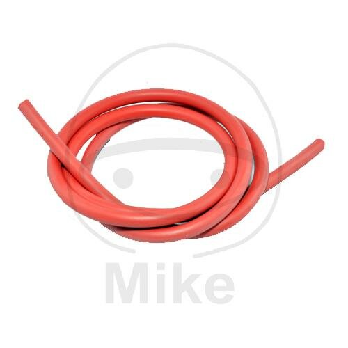 Câble dallumage silicone 7 mm rouge 1 mètre
