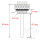 Mesure directe de la température de lhuile pour Yamaha VMX-12 V-Max 1200 # 88-95
